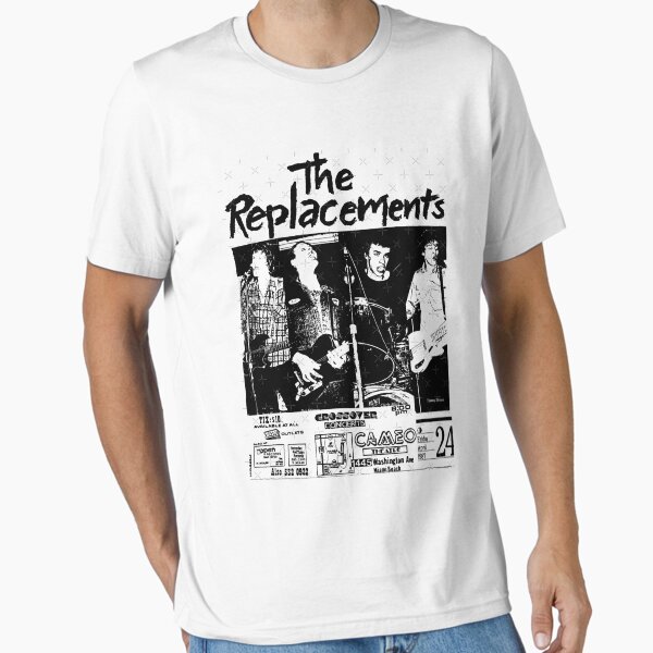Vintage The Replacements Concert Graphic Music Art T-Shirt