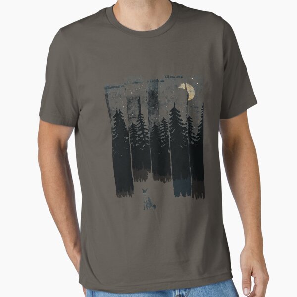 A Fox in the Wild Night T-Shirt