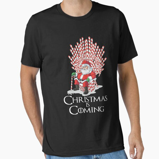 Cane Of Thrones Christmas Is Coming T-Shirt