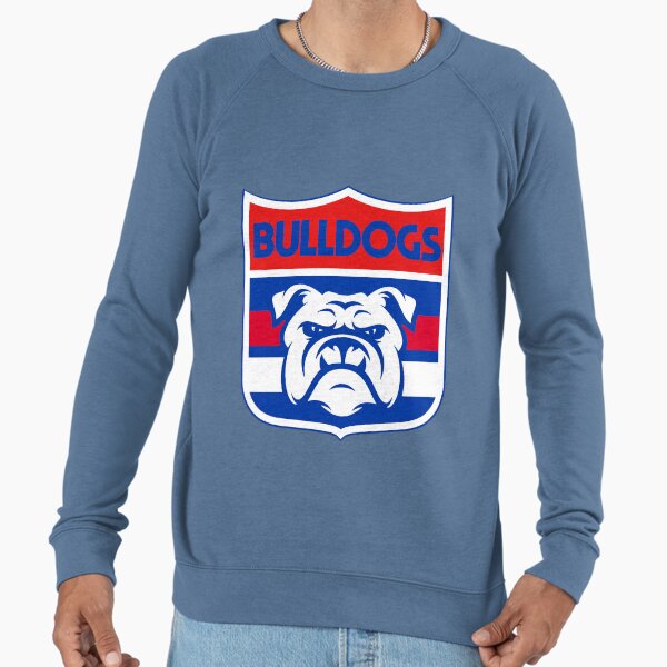 BULLDOGS FOOTY LOGO EMBLEM Lightweight Sweatshirt