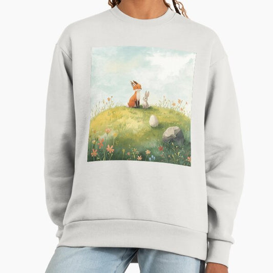 Spring & Easter • A Hill, a Pause, and Spring Sweatshirt