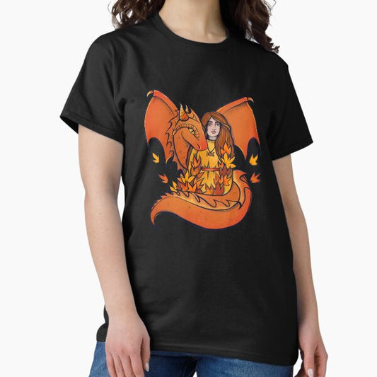 Autumn Dragon Goddess T-Shirt