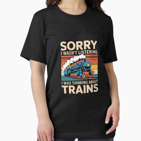 Train Lover Model Railroad Conductor Funny Train T-Shirt