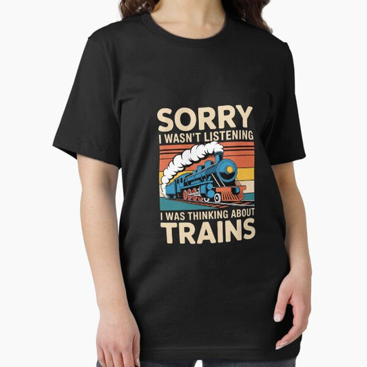 Train Lover Model Railroad Conductor Funny Train T-Shirt