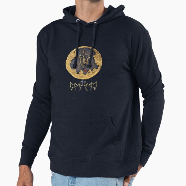 The HU Mongolian rock band. GOLD DRAGON logo Hoodie