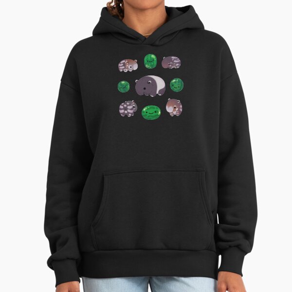 Tapir and baby watermelons Hoodie