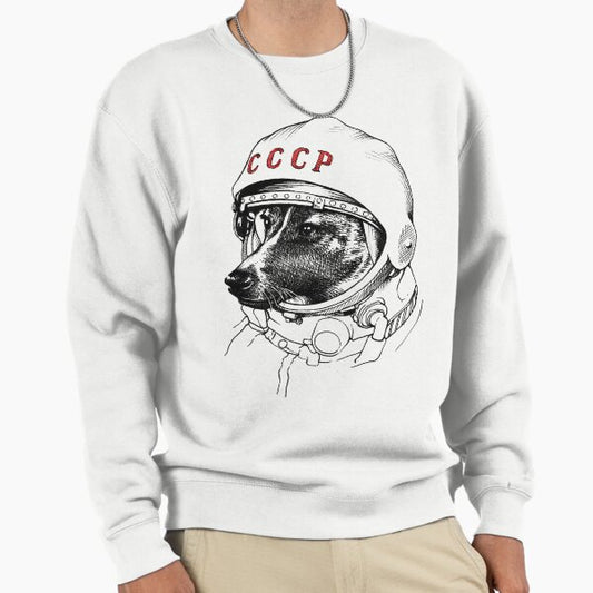 Laika, space traveler Sweatshirt