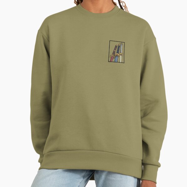 One Piece MS Paint Zoro 3 Swords Sweatshirt