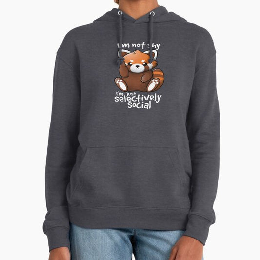 Shy red panda Hoodie