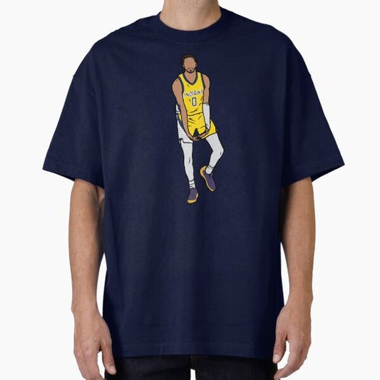 Tyrese Haliburton Big Balls Celebration T-Shirt