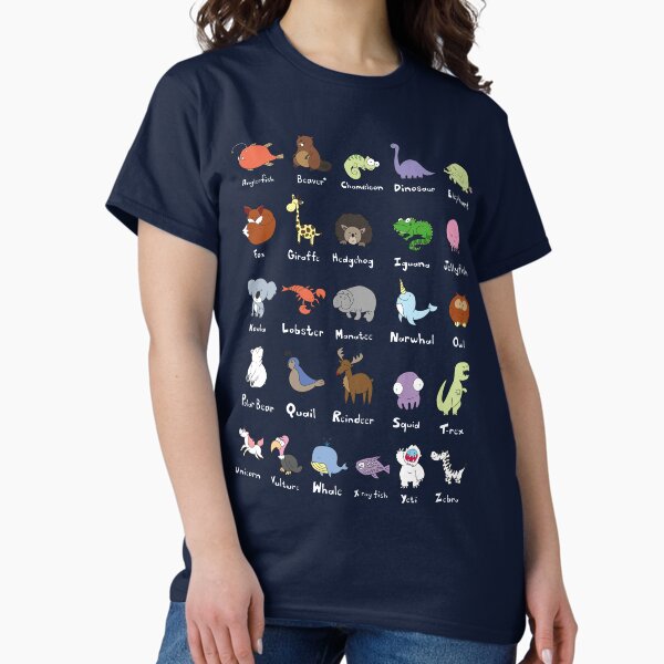 The Animal Alphabet T-Shirt