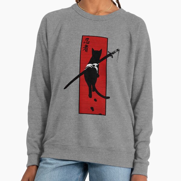Assassin cat Lightweight Sweatshirt