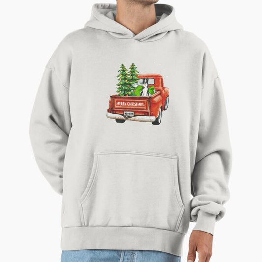 Border Collie Merry Christmas Hoodie