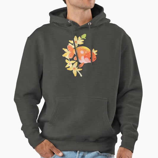 Ranchu and Forsythias 2 Hoodie