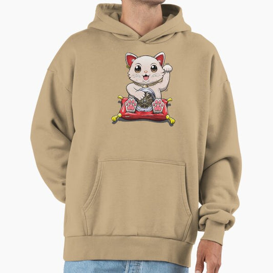 LUCKY CAT WHEELS Hoodie