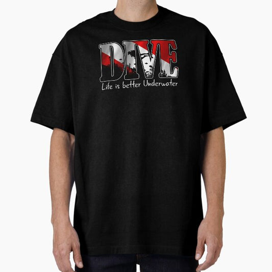 Scuba Diving ~ Life is Better underwater T-Shirt