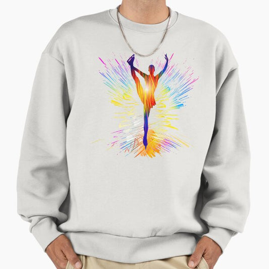 Figure skating reverence winter sports design Sweatshirt