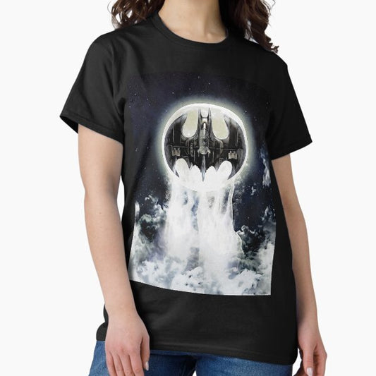 Bat Jet in the Clouds T-Shirt