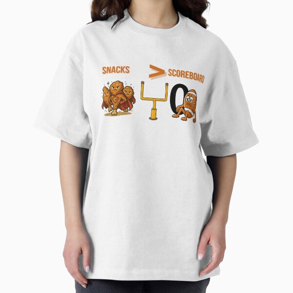 Snacks > Scoreboard Superhero Wings Funny Game Day Football T-Shirt