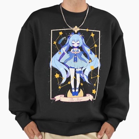 Hatsune Miku Fanart -The star Sweatshirt