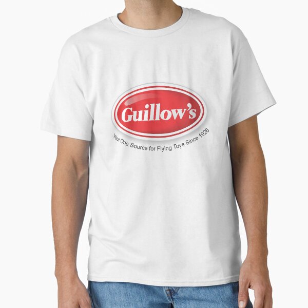 Guillow Logo black tagline and shaddow T-Shirt