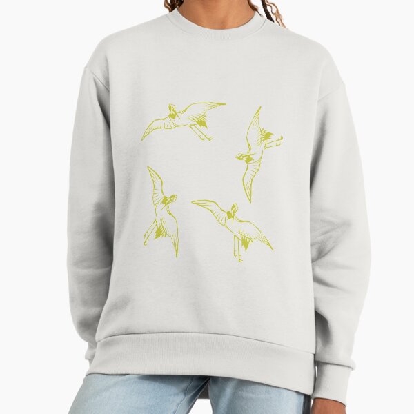 Bright colorful Golden Crane Sweatshirt
