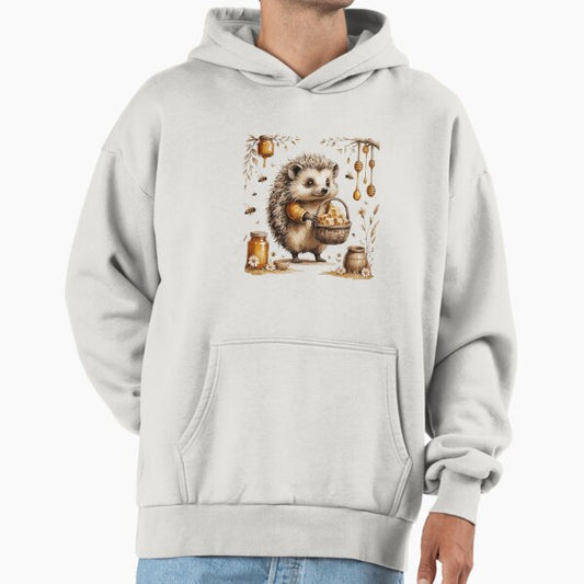 Cute Honey Hedgehog Woodland Animal Hoodie