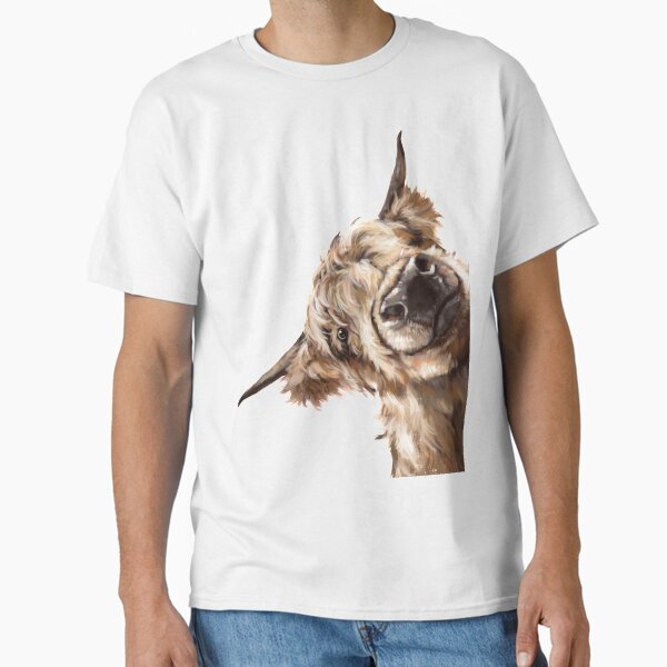 Sneaky Highland Cow T-Shirt