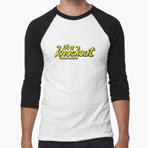It's A Knockout! Baseball ¾ Sleeve T-Shirt