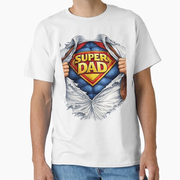 Super Dad Shirt- Superhero Dad Gift T-Shirt