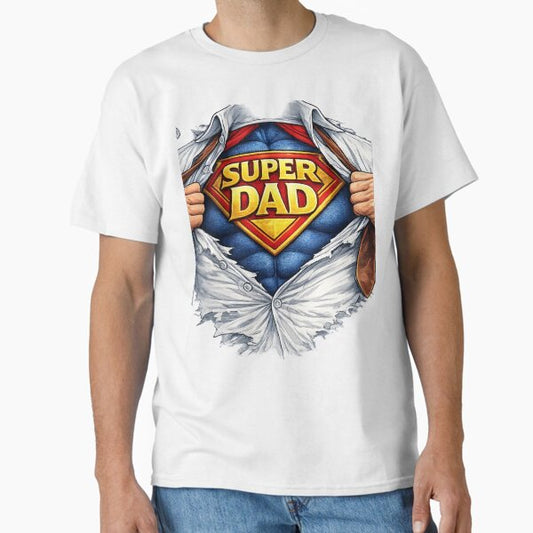Super Dad Shirt- Superhero Dad Gift T-Shirt