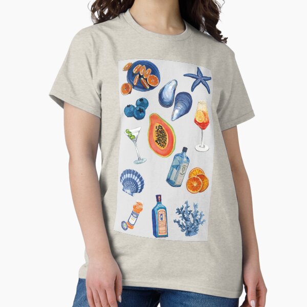 Mediterranean Summer Aperitivo T-Shirt