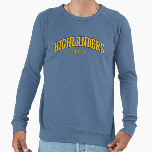 Otago Highlanders Rugby New Zealand All Blacks Lightweight Sweatshirt