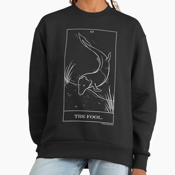 The Fool dinosaur Tiktaalik tarot Sweatshirt