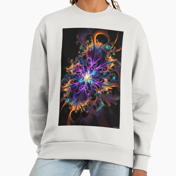 Fractal 0022, Stunning Mandelbrot fractal art, with bold colors and mesmerizing patterns Sweatshirt