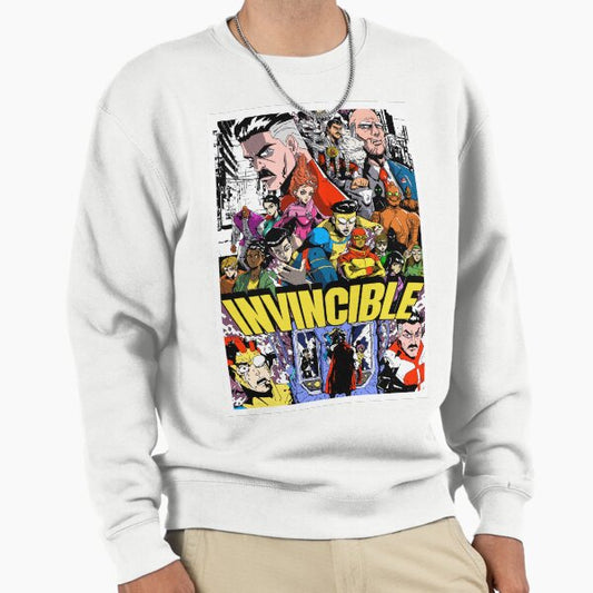 Invincible Manga Style Sweatshirt