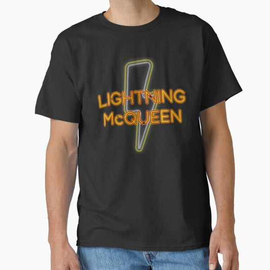 Lightning McQueen - Neon Sign T-Shirt