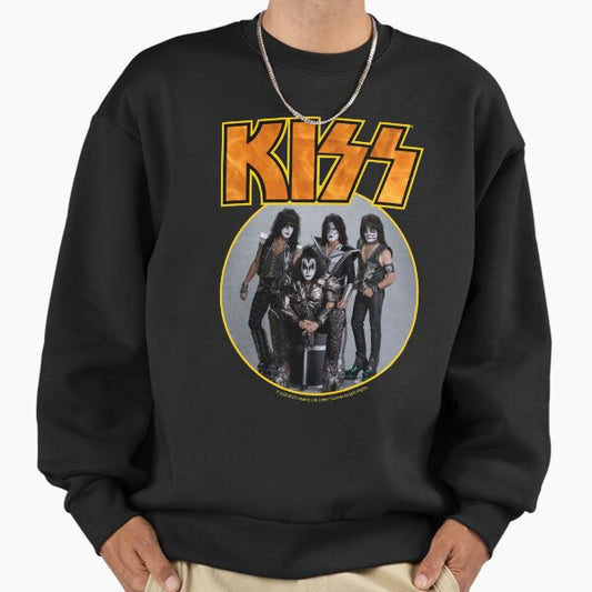 KISS Vintage Band Design Sweatshirt