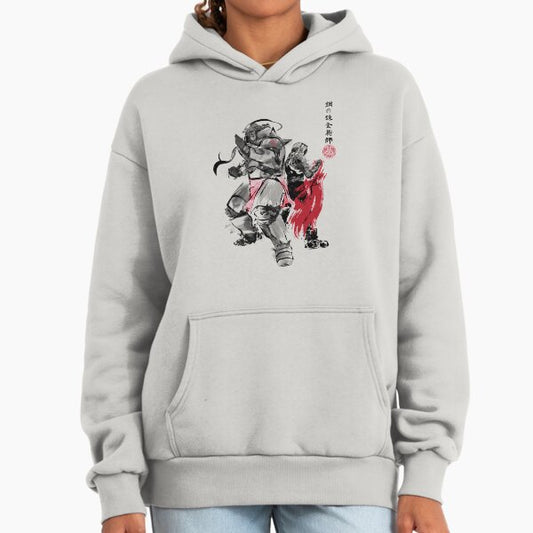 Brotherhood sumi-e Hoodie