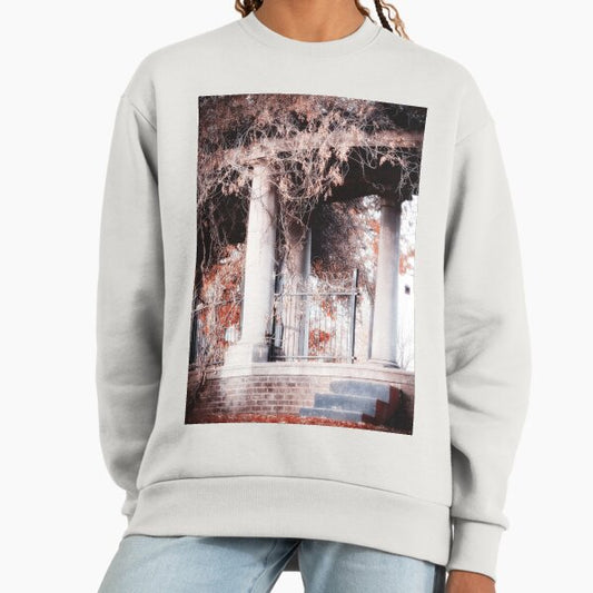 Autumn Leaves And Stone Pillars Sweatshirt