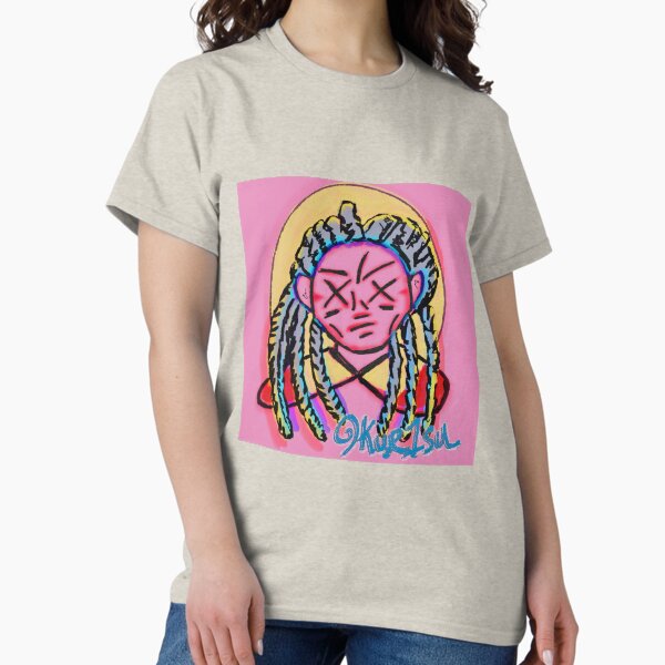 "Kur1suArt" Freestyle self portrait T-Shirt