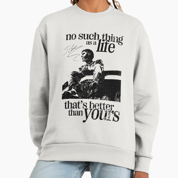 J. Cole Love Yourz Lyric Design – 2014 Forest Hills Drive Black Graphic Sweatshirt