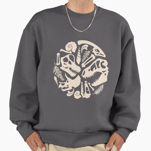 Fossil Pattern Sweatshirt