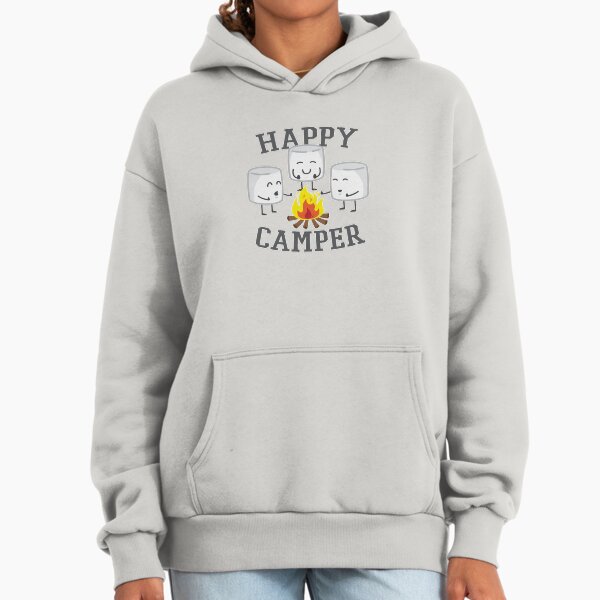 Happy Camper Marshmallows Design Hoodie