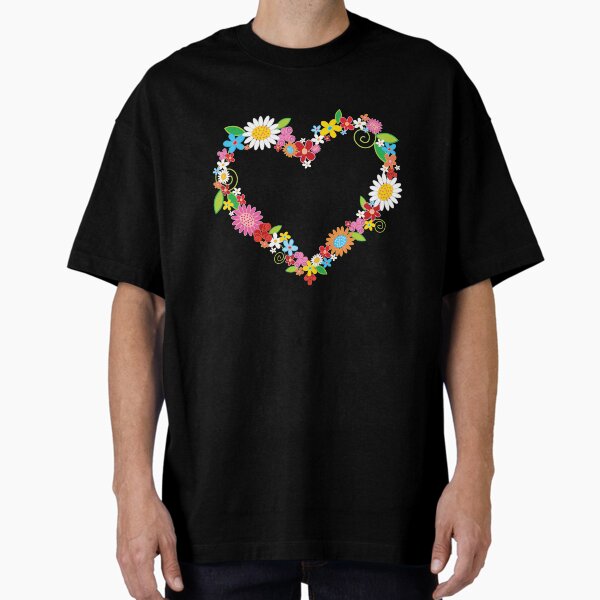 Whimsical Spring Flower Power Garden © fatfatin T-Shirt