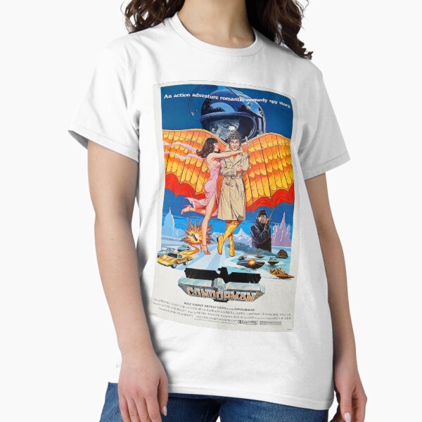 CONDORMAN Retro vintage 1981 Movie illustration cool nostalgia classic wings poster T-Shirt