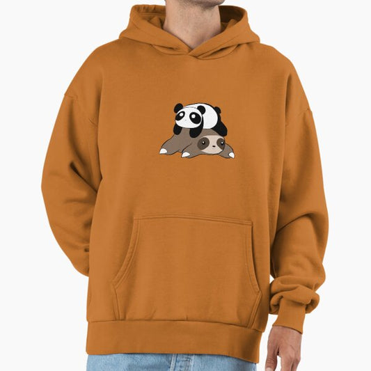 Sloth and Panda Hoodie