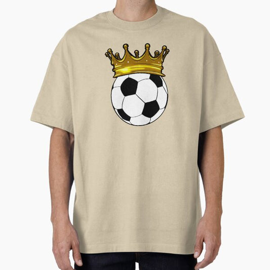 Soccer Ball with Crown T-Shirt