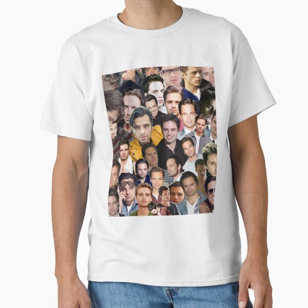 Sebastian stan collage T-Shirt
