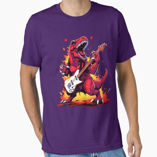 T-Rex Rockstar: Guitar Solo T-Shirt